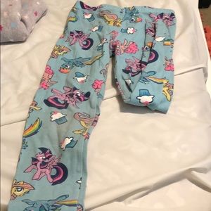 My little pony long sleeve pants
